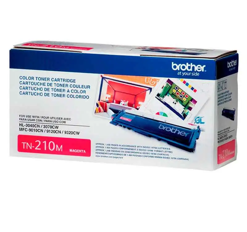 Toner Brother TN-210M Magenta 1,400 paginas